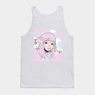 Rectangle girl Tank Top